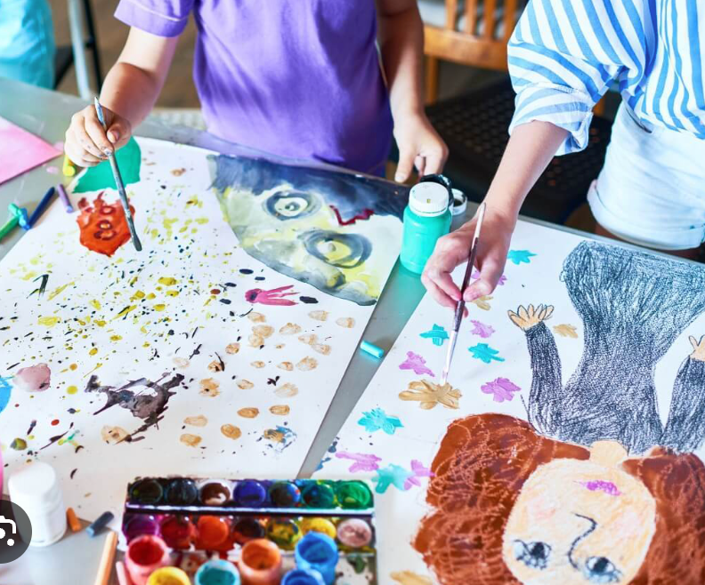 Ages 5-8 Art Your Heart Out Kids Club January 10th