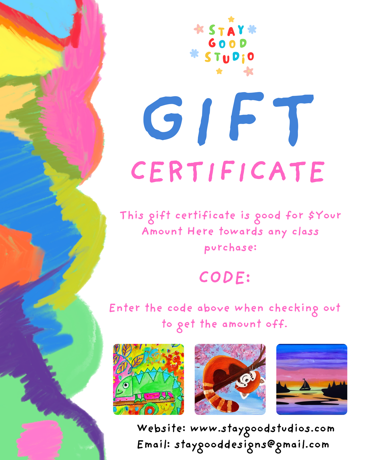 Gift Certificates