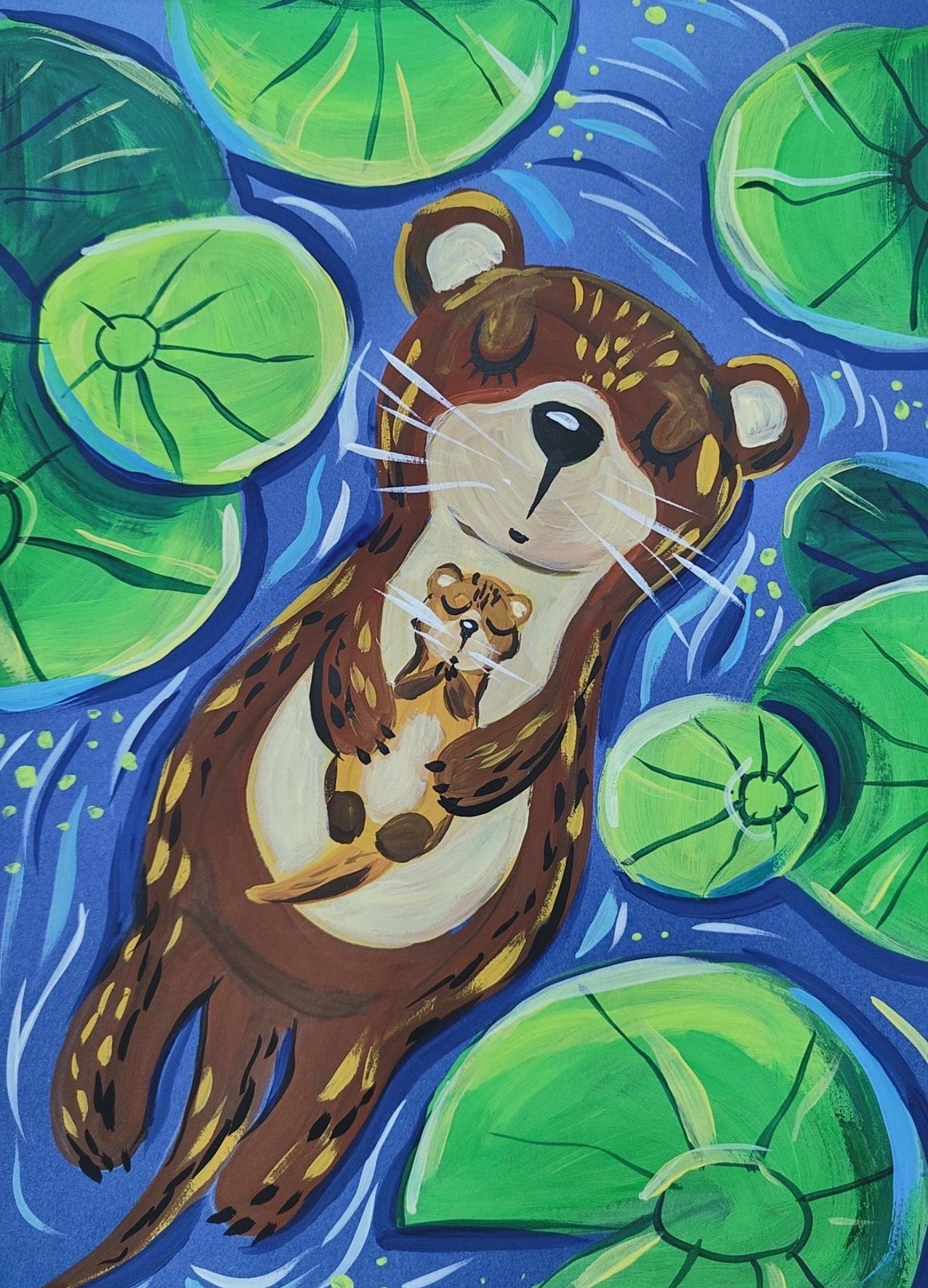 Otter Painting Event at Crema Coffeehouse