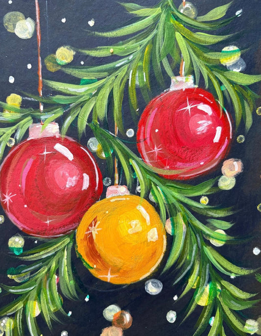 December 11th: Adult Holiday Paint Workshop