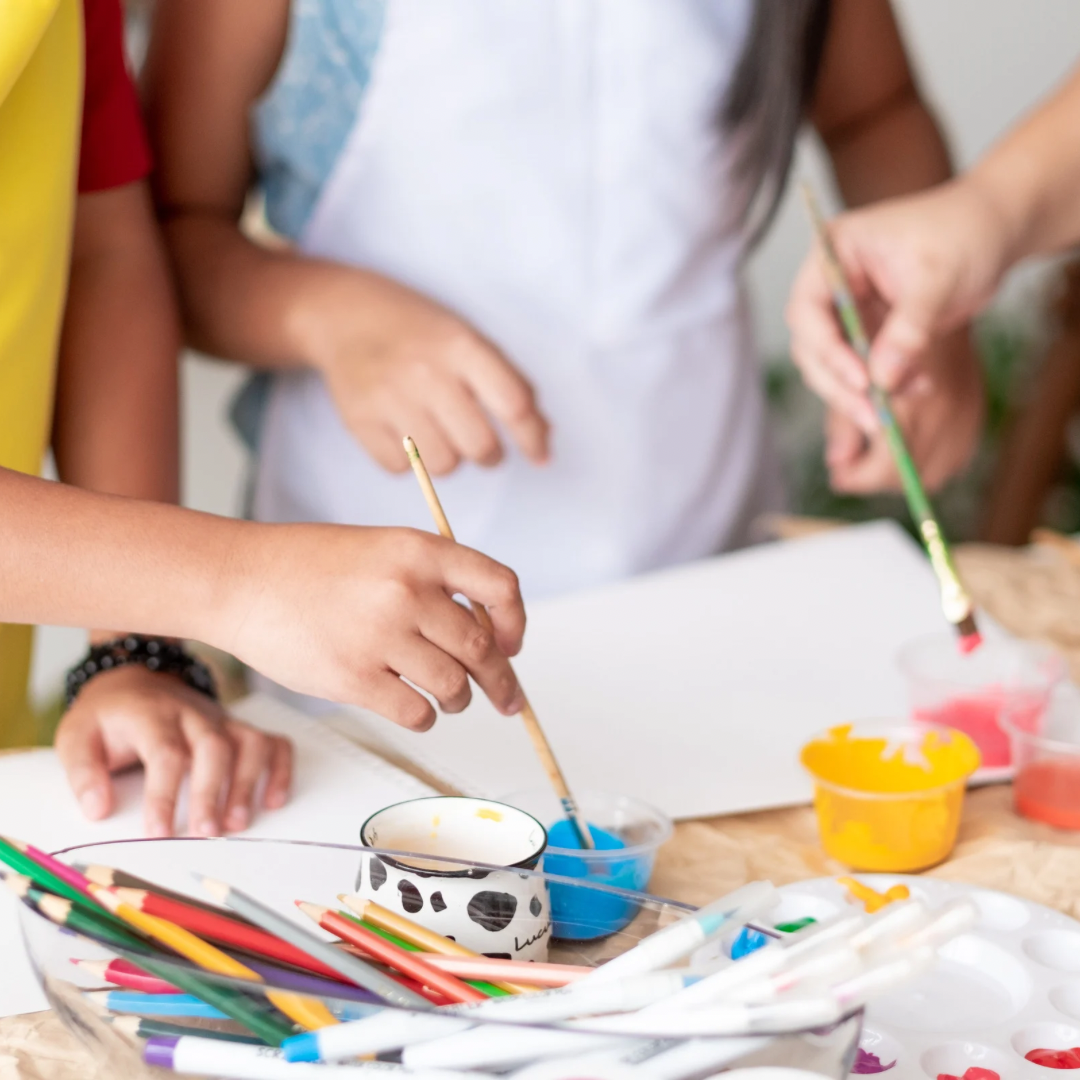 Ages 9-12 Art Your Heart Out Kids Club February 21st